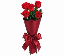 Букет 5 Красных роз Эдлесс Лав в Больших Ключах