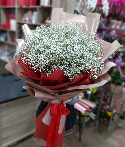 Букет цветов из: Гипсофила в Больших Ключах