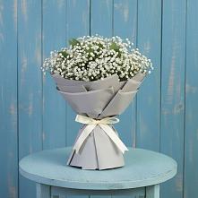 Букет цветов из:  Гипсофила в Больших Ключах