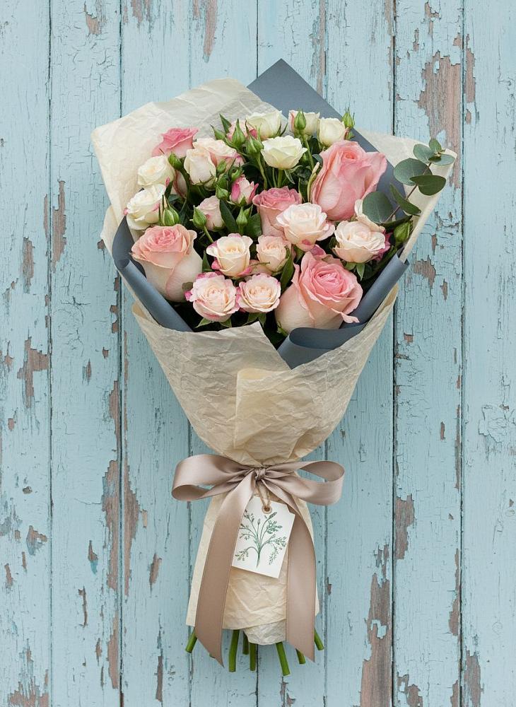 Букет цветов из: Розы в Больших Ключах