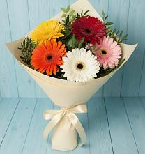 Букет цветов из:  Герберы #REPLACE_PRED# Больших Ключах