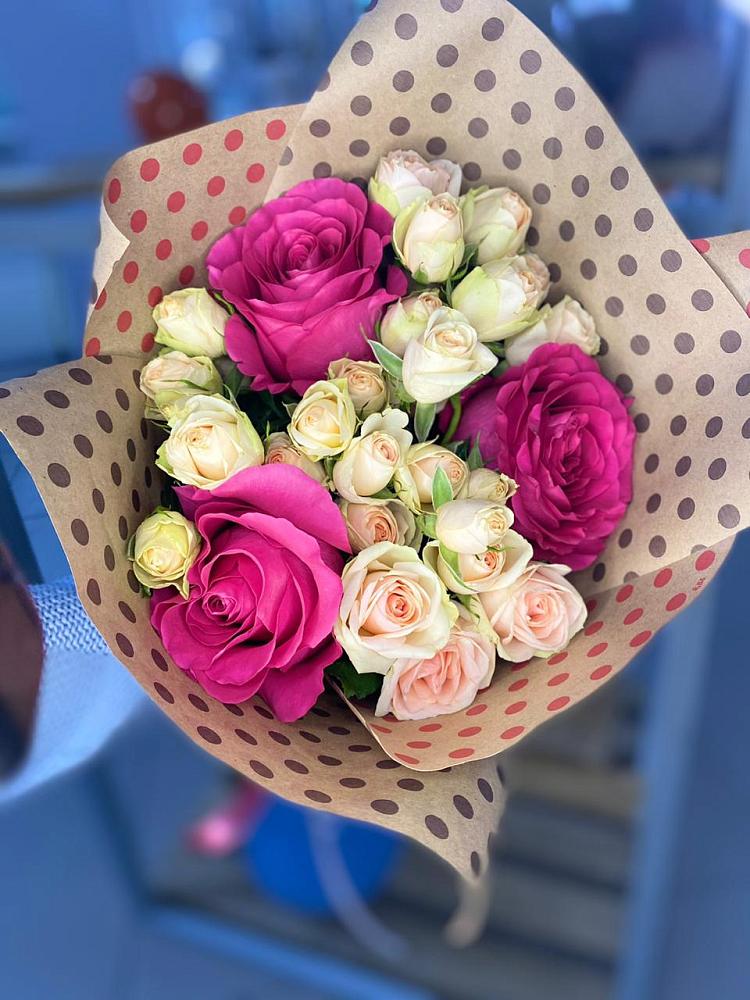 Букет цветов из: Розы в Больших Ключах