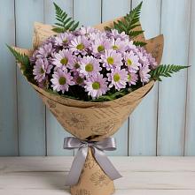 Букет цветов из:  Хризантемы в Больших Ключах