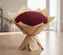 Букет 101 Красная роза в Больших Ключах