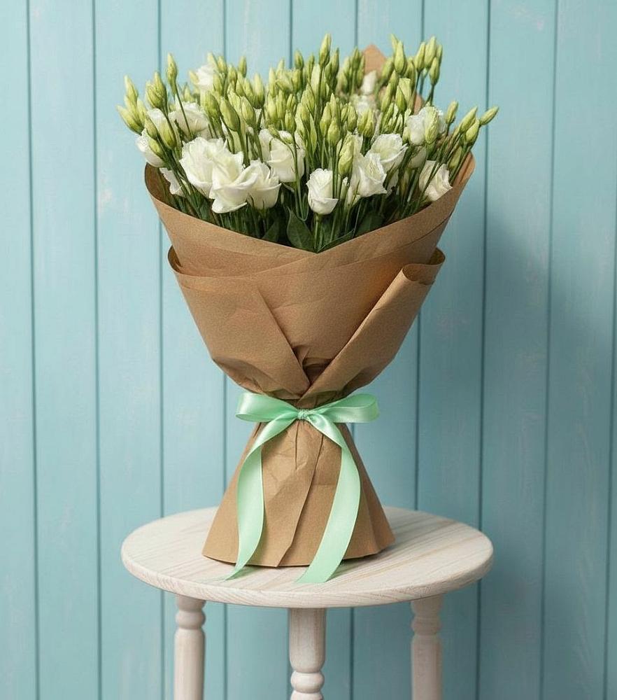 Букет цветов из: Лизиантусы в Больших Ключах