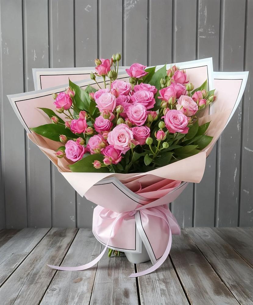 Букет Розовый кустик в Больших Ключах