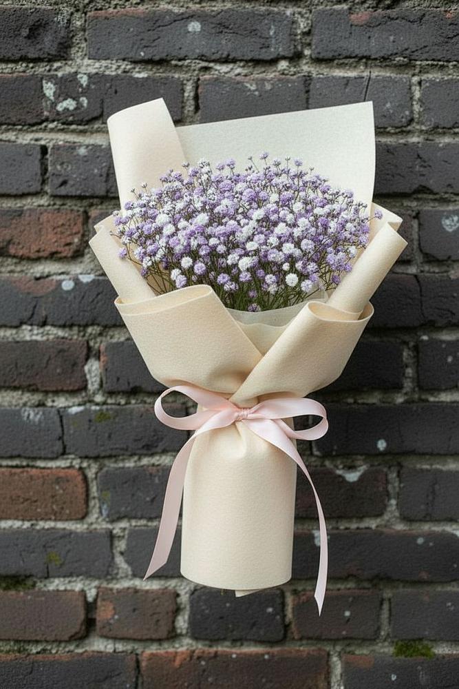 Букет цветов из: Гипсофила в Больших Ключах