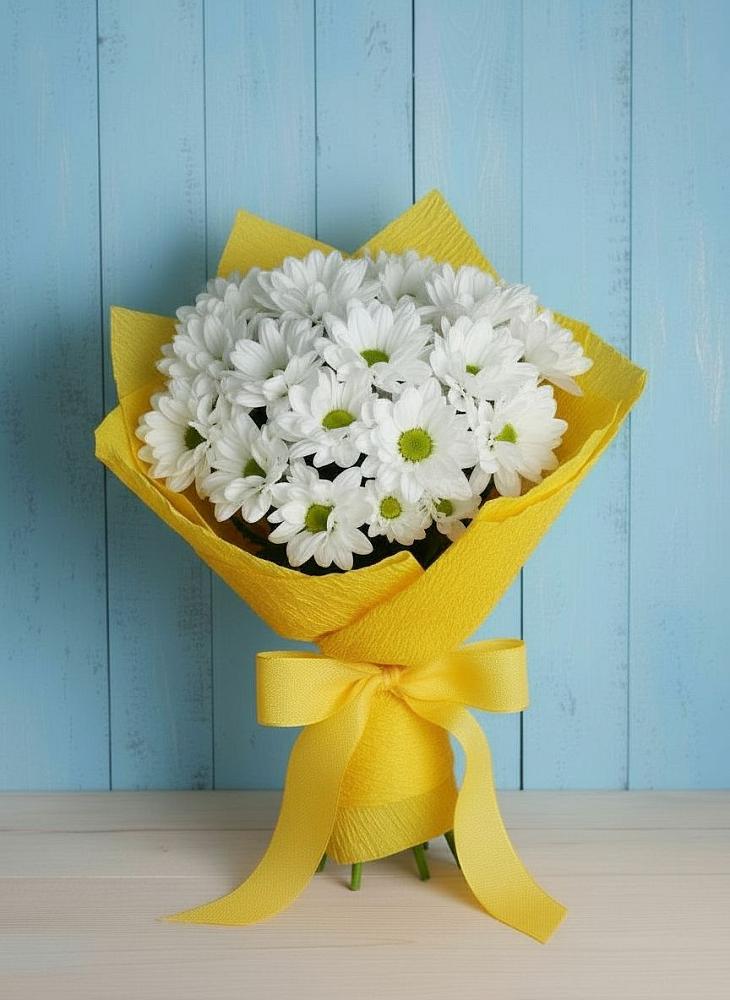 Букет цветов из: Хризантемы в Больших Ключах