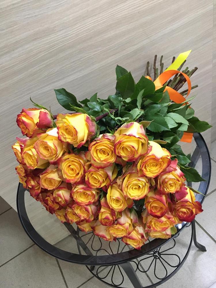 Букет Желтые розы в Больших Ключах