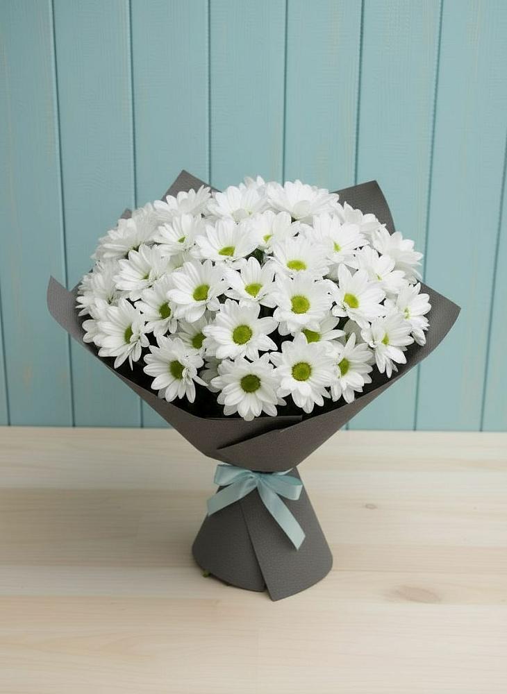 Букет цветов из: Хризантемы в Больших Ключах