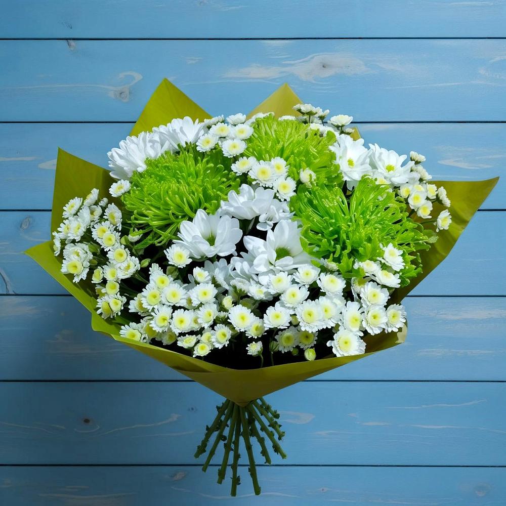 Букет цветов из: Хризантемы в Больших Ключах