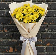 Букет цветов из:  Хризантемы в Больших Ключах