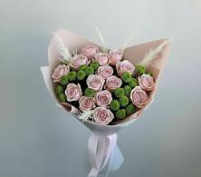 Букет цветов из:  Розы и Хризантемы в Больших Ключах