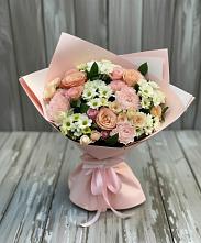 Букет цветов из:  Гвоздики, Розы и Хризантемы #REPLACE_PRED# Больших Ключах