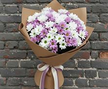 Букет цветов из:  Хризантемы в Больших Ключах