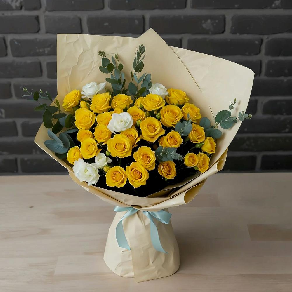 Букет цветов из: Розы в Больших Ключах