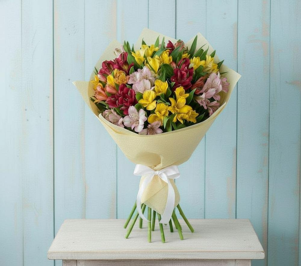 Букет цветов из: Альстромерии в Больших Ключах