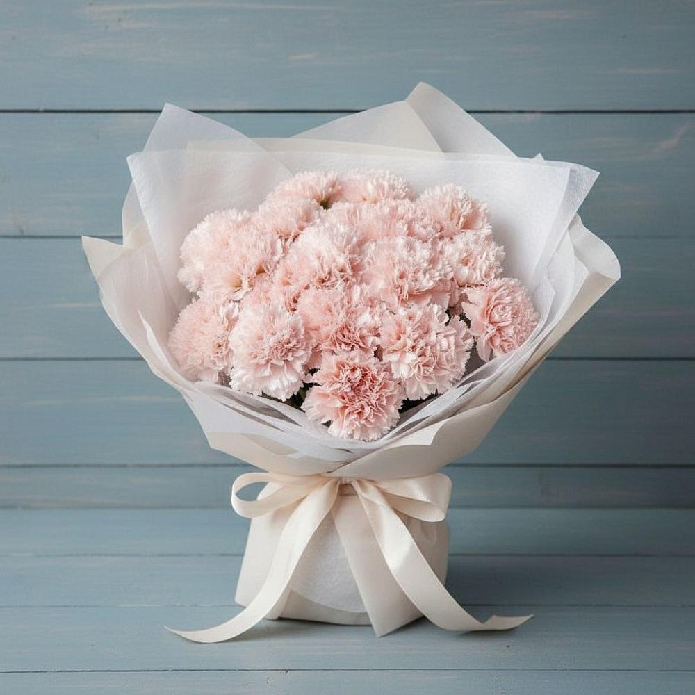 Букет цветов из: Гвоздики в Больших Ключах