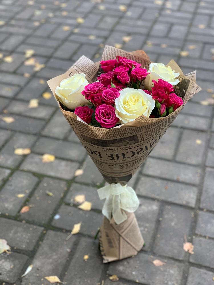 Букет цветов из: Розы в Больших Ключах