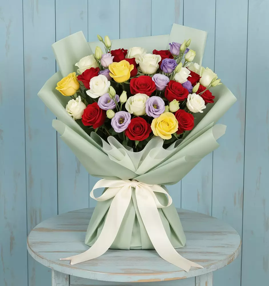 Букет цветов из: Розы в Больших Ключах